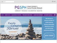 Tablet Screenshot of pgspn.org